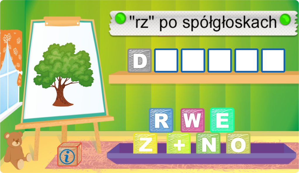 Ułóż wyraz z RZ po spółgłoskach