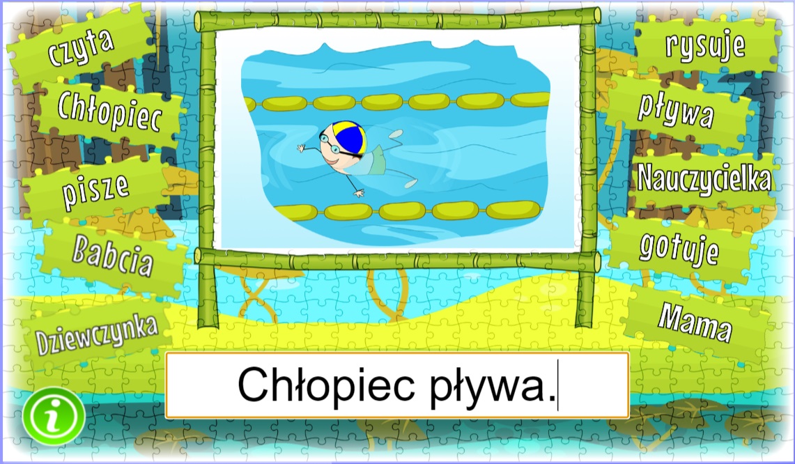 Edukacja polonistyczna ułóż zdania