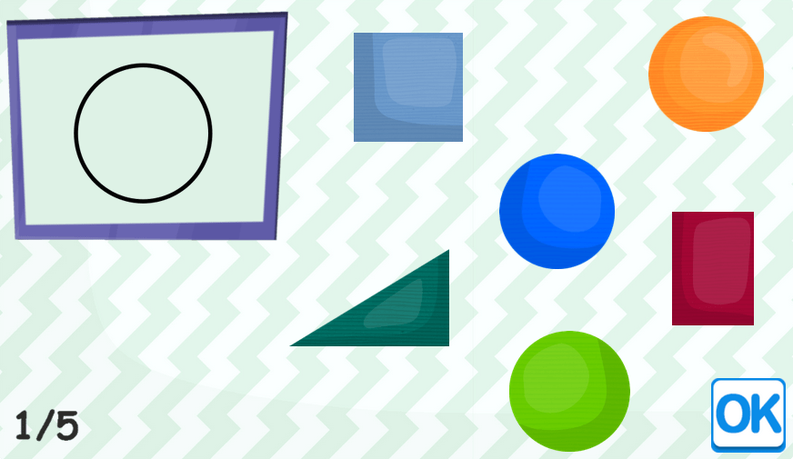 Figury geometryczne Wskaż koła