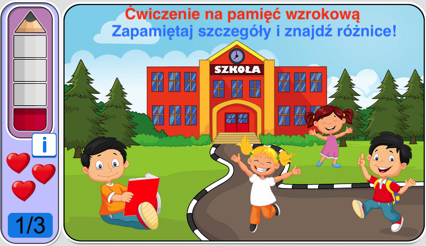 Nauka czytania pamięć wzrokowa