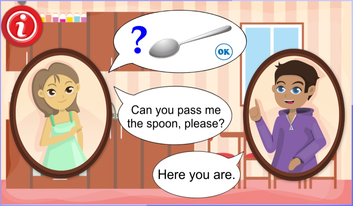 Angielski Dialogi przy stole