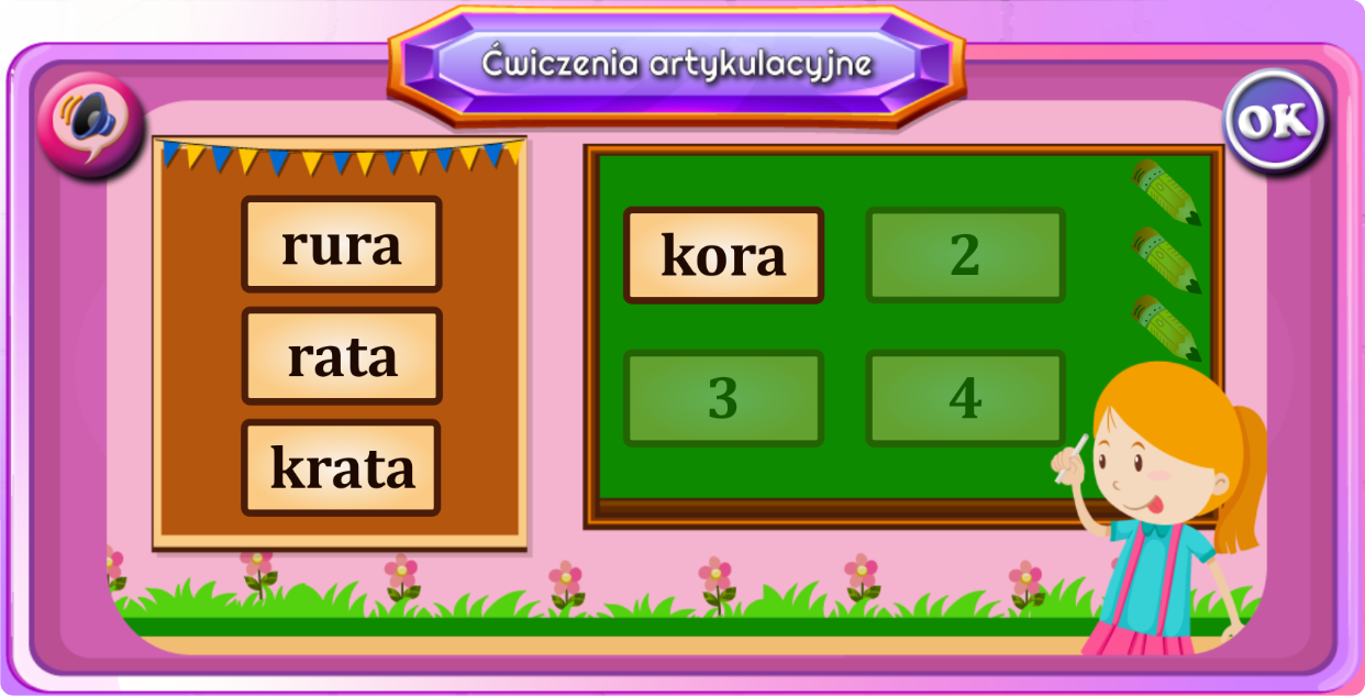 Artykulacja podobne słowa