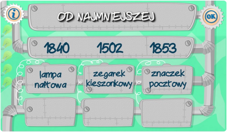 Kolejność rosnąca dat wynalazków
