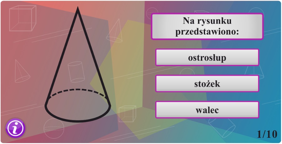 Ostrosłup stożek walec