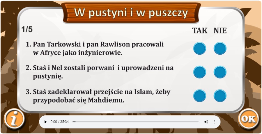 W pustyni i w puszczy powtórka