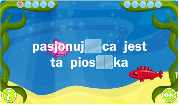 Wyrazy z cząstkami on om en em