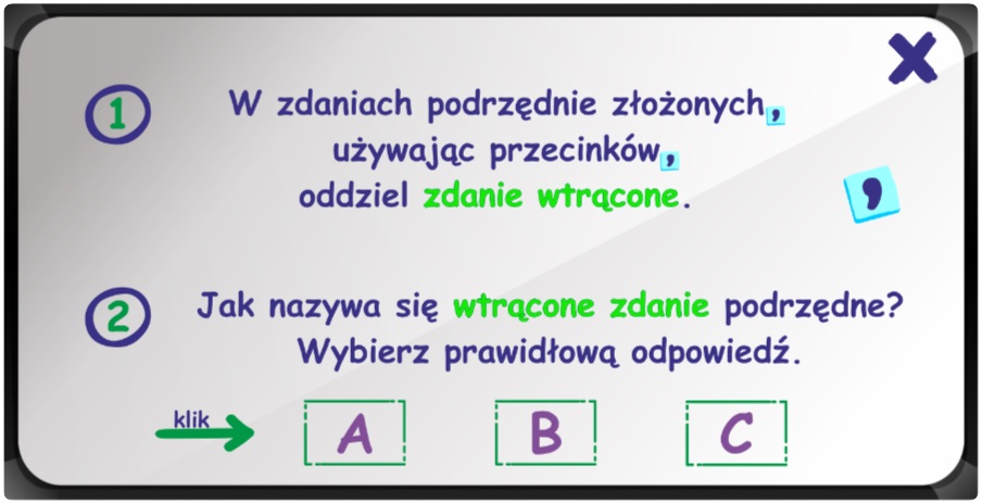 Zdania wtrącone
