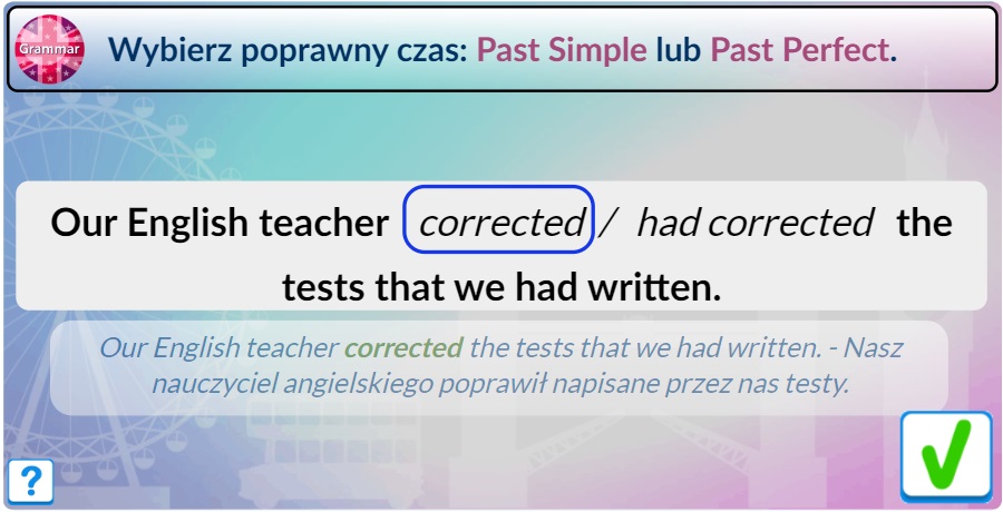 Angielski gramatyka czasy przeszłe