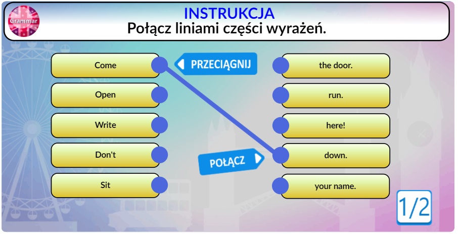 Angielski gramatyka tryb rozkazujący