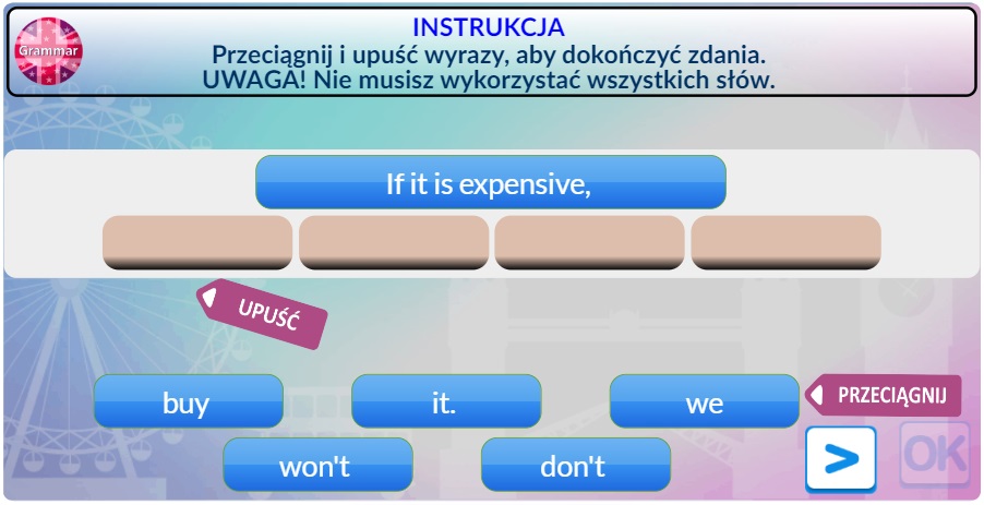 Angielski gramatyka zdania warunkowe
