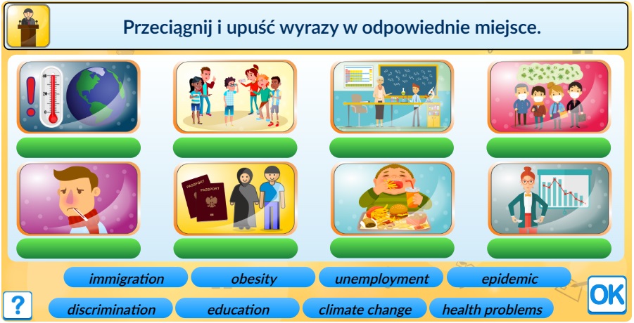 Angielski słownictwo życie społeczne