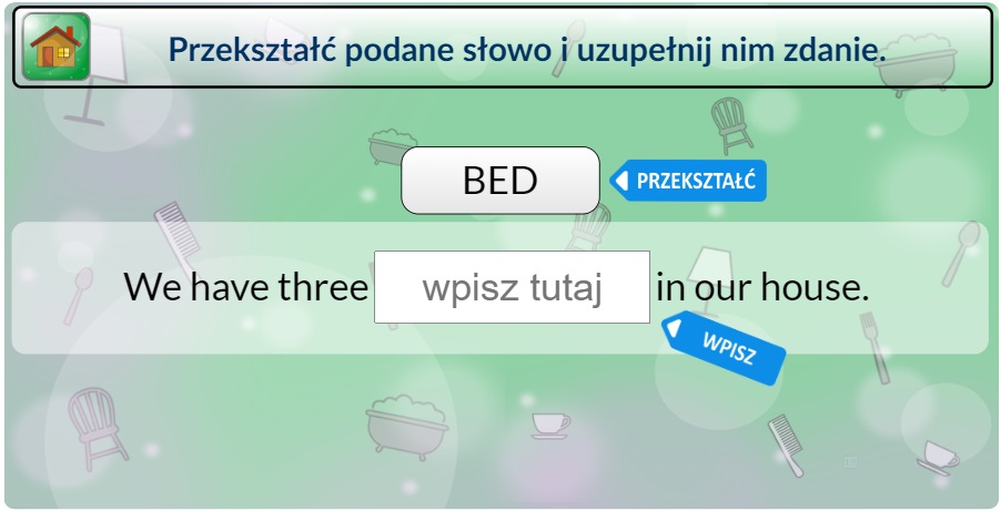 Angielski słowotwórstwo temat DOM