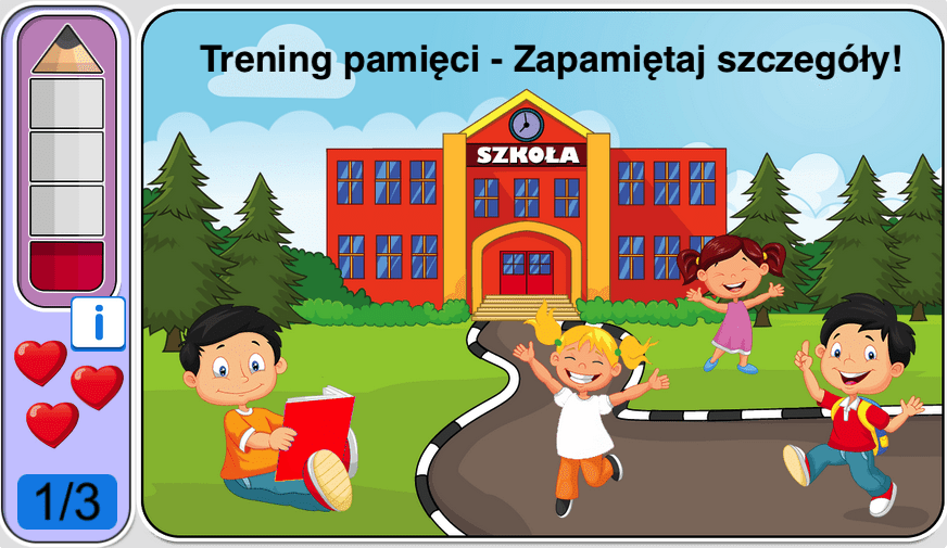 Nauka czytania Trening pamięci