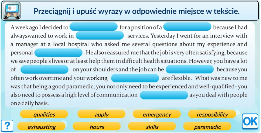 English Vocabulary WORK