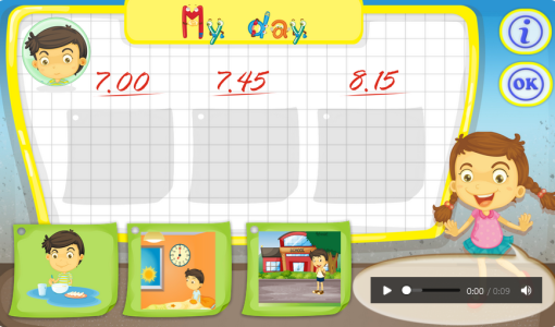 Opis dnia po angielsku